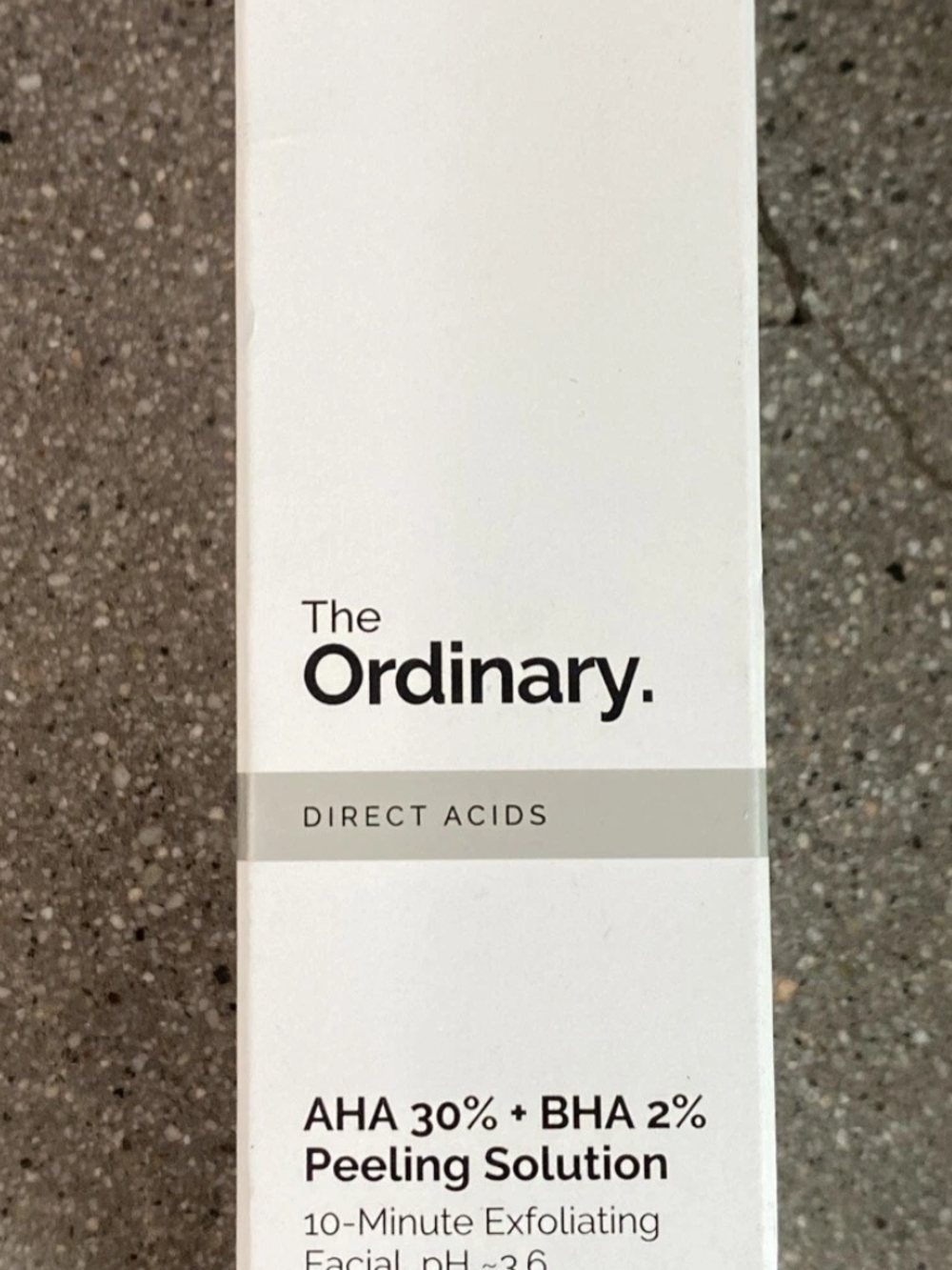 The Ordinary AHA 30% + BHA 2% Peeling Solution — White